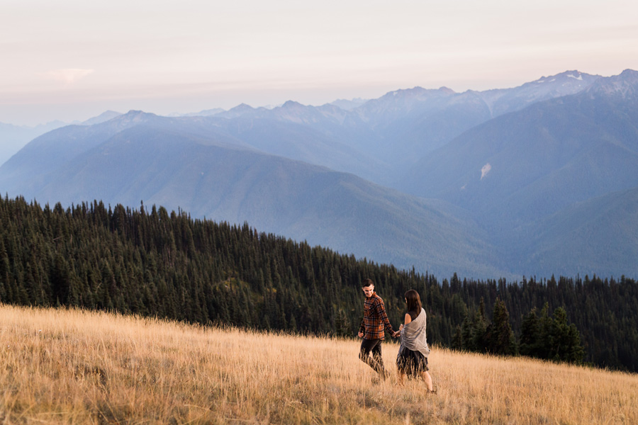 Hurricane Ridge Engagement | Port Angeles Wedding Photographer